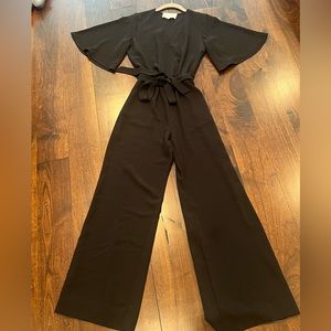 Charles Henry jumpsuit. Black XS